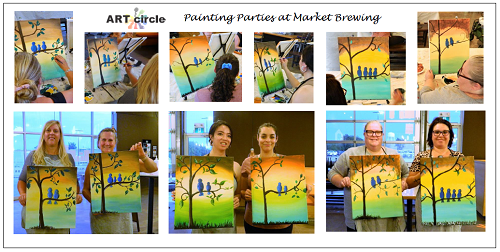 Art Circle - Painting Party - Aug.25.21