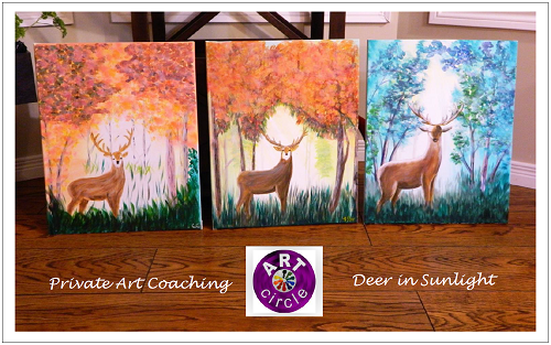 Art Circle - Private Coaching - Deer Alert