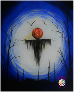 Art Circle - Pumpkin Scarecrow